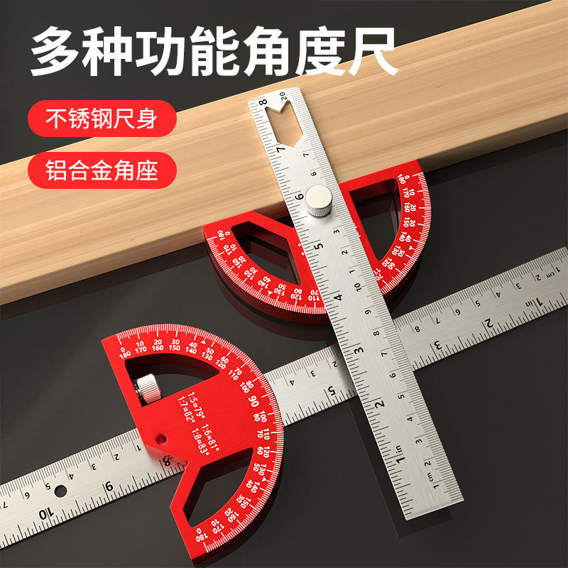 Thước đo góc và vạch dấu đa năng dùng cho thợ mộc