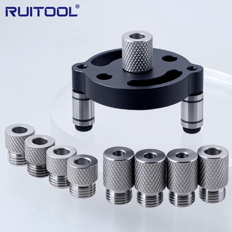 Dụng Cụ Định Vị Khoan Lỗ Thẳng Gỗ Chốt Gỗ DIY Thợ Mộc