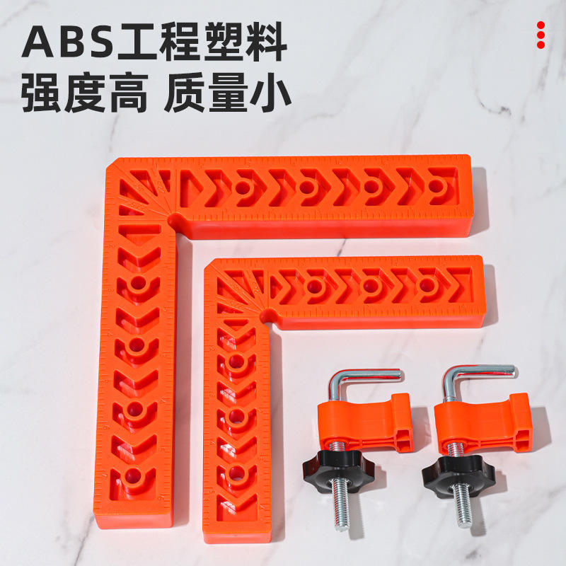 Thước vuông định vị góc 90 độ kẹp góc vuông làm gỗ