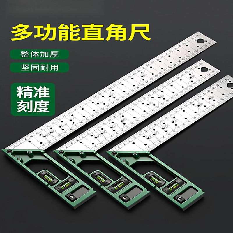 Thước ke vuông inox độ chính xác cao vạch dấu định vị