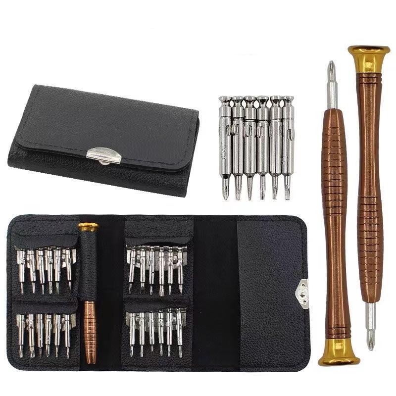 Bộ tua vít chính xác 25 trong 1 sửa điện thoại đồng hồ
