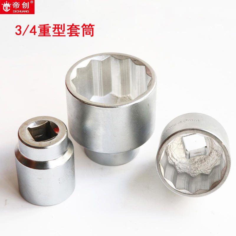 Đầu Tuýp Bông 12 Cạnh Hạng Nặng Công Nghiệp Cho Máy Siết Bu Lông