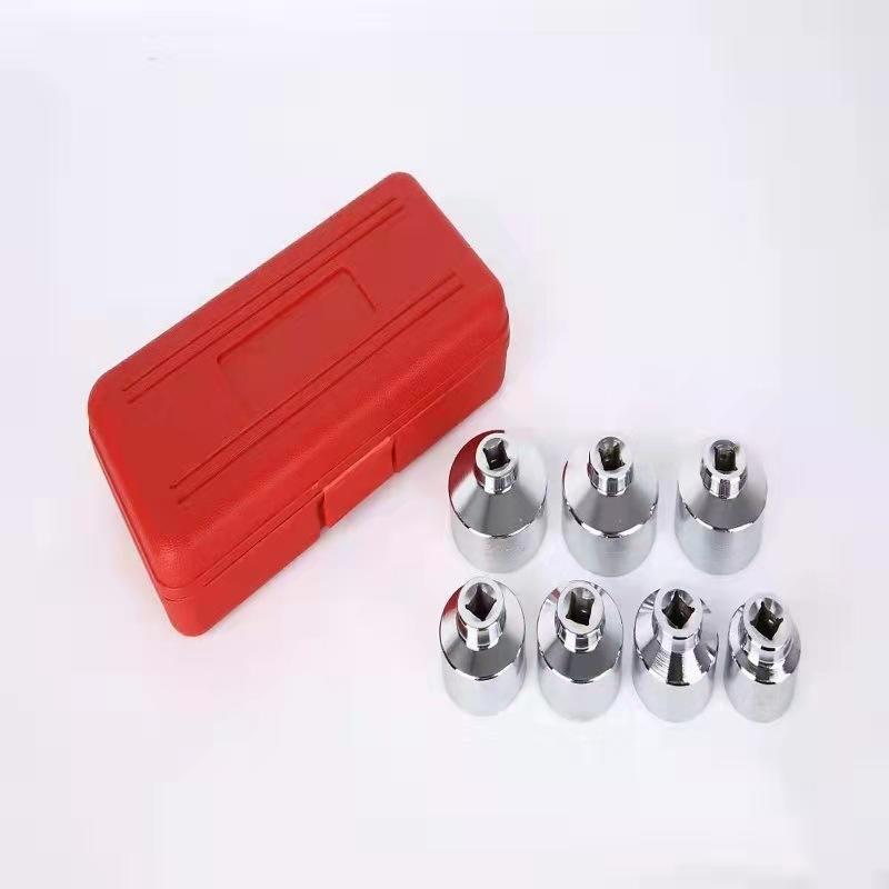 Bộ tuýp cờ lê chụp tháo lọc dầu ô tô 7 chi tiết
